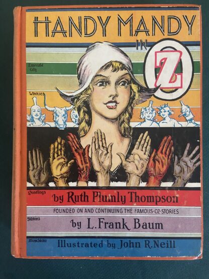 Handy Mandy in Oz book 1st Edition Ruth Plumly Thompson Book