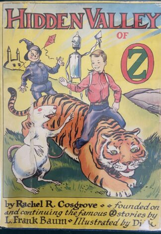 Hidden Valley of Oz Book 1st Edition Dust Jacket