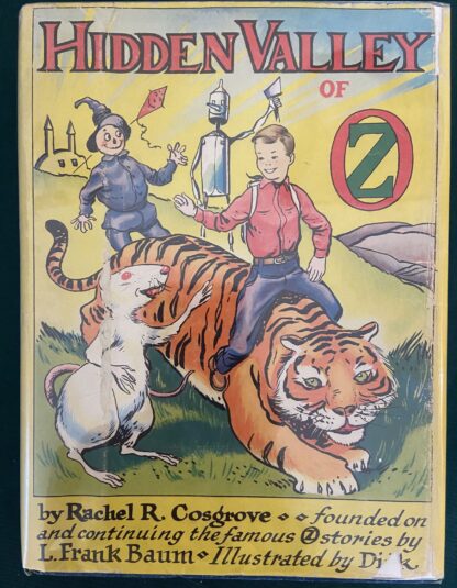 Hidden Valley of Oz Book 1st Edition Dust Jacket
