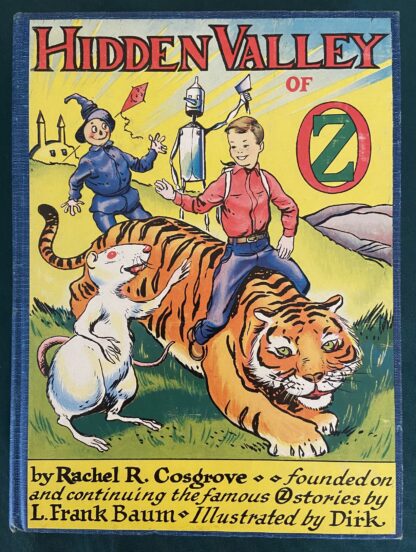 1st Edn HIDDEN VALLEY OF OZ Book + Dust Jacket Rachel Cosgrove Baum Wizard of Oz 1951 - Image 7