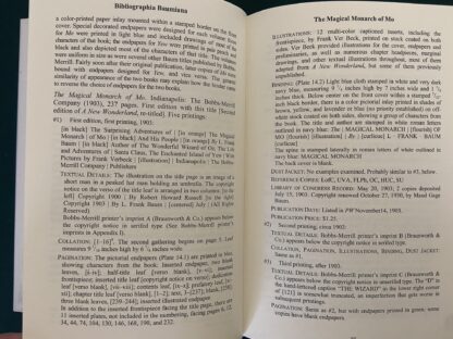 Sale: Bibliographia Baumiana Softcover: L Frank Baum Non-Oz Book Bibliography by W Neal Thompson - Image 3