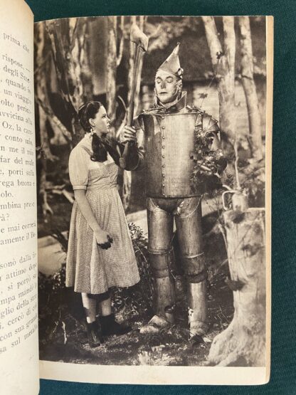 IL MAGO DI OZ L Frank Baum Italian Wizard of Oz Book 1940 MGM Movie Plates (As-Is) - Image 4