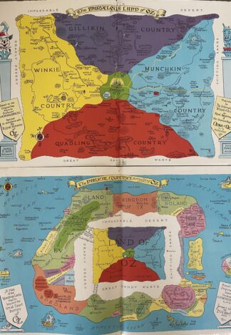 Land of Oz Wizard of Oz Maps