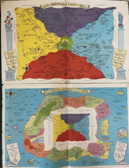 Land of Oz Wizard of Oz Maps
