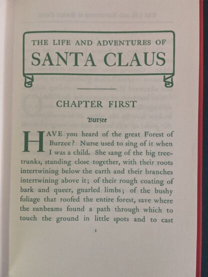 LIFE & ADVENTURES OF SANTA CLAUS Baum Oz 1971 2nd Edition Mary Cowles Clark Illustrations - Image 7