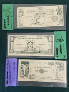 Wizard of Oz Dollars Funny Money