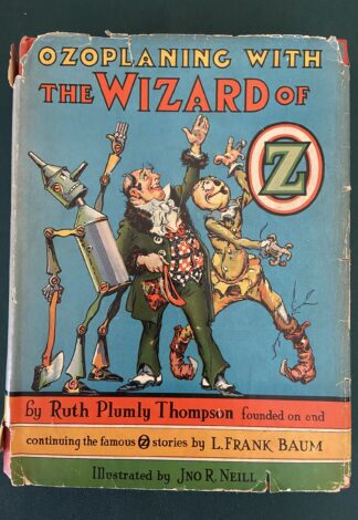 Ozoplaning with the Wizard in Oz 1st edition dust jacket 1939 Fred Meyer