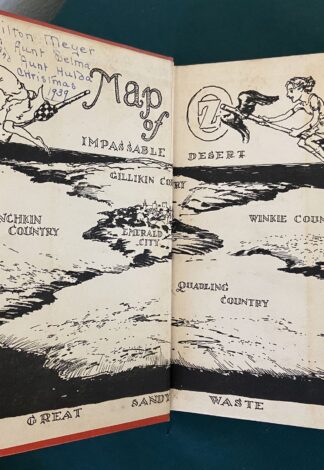Ozoplaning with the Wizard in Oz 1st edition dust jacket 1939 Fred Meyer