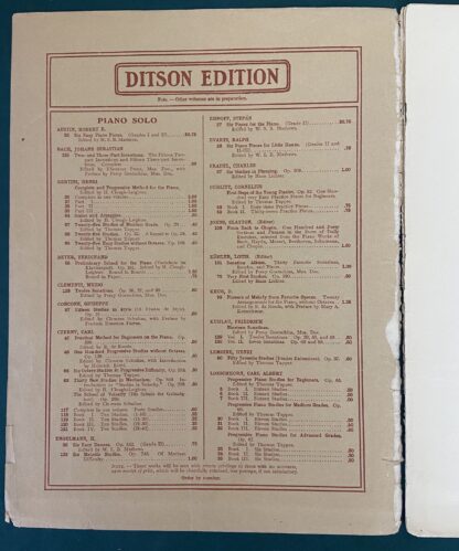 1909 Father Goose Melodies Scarce L Frank Baum Sheet Music Book - Image 5