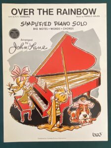 Sheet Music Over the Rainbow John Lane Cartoon Dog Cover