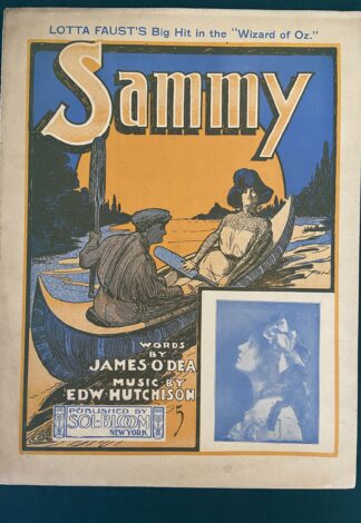 Wizard of Oz Sheet Music Musical 1902 Sammy