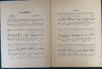 SAMMY Wizard of Oz Play Sheet Music Lotta Faust 1902 Original Musical - Image 2