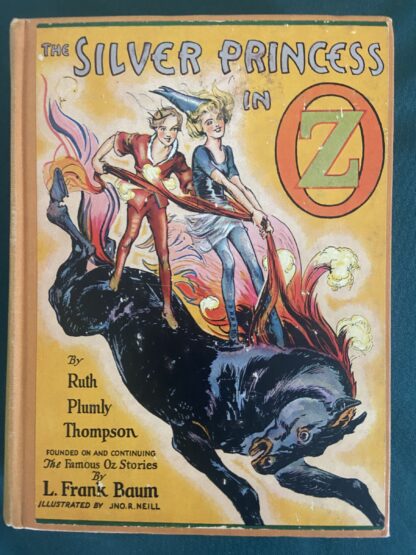 Silver Princess in Oz Book 1st Edition Ruth Plumly Thompson