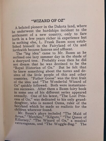 Early Days in Dakota Book: Aberdeen, South Dakota L Frank Baum Biography Chapter - Image 4