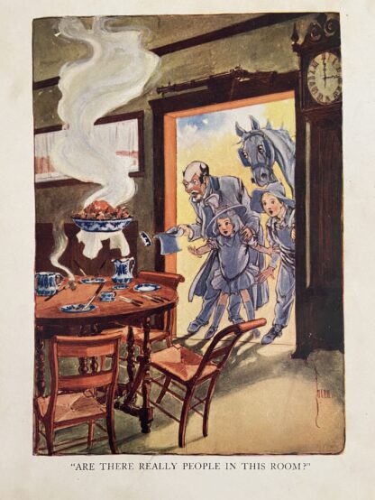 Choice 1 Color Plate from Dorothy and the Wizard in Oz 1908 1st Edn John R Neill Baum - Image 4