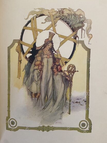 EMERALD CITY OF OZ Reilly and Britton 1st/4th Book L Frank Baum 12 Color Plates - Image 4