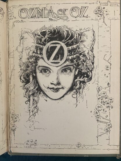 EMERALD CITY OF OZ Reilly and Britton 1st/4th Book L Frank Baum 12 Color Plates - Image 3