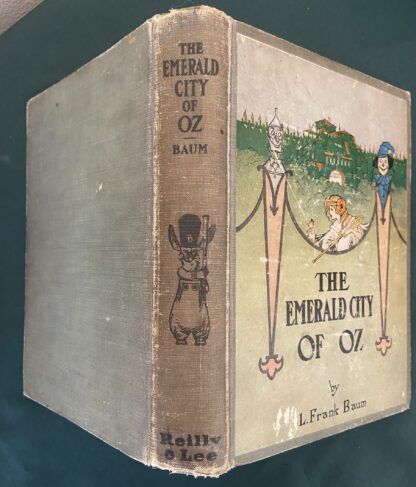 EMERALD CITY OF OZ Reilly and Britton 1st/4th Book L Frank Baum 12 Color Plates - Image 2