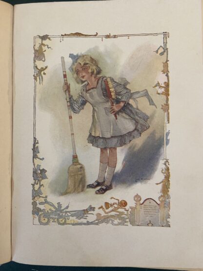 EMERALD CITY OF OZ Reilly and Britton 1st/4th Book L Frank Baum 12 Color Plates - Image 9