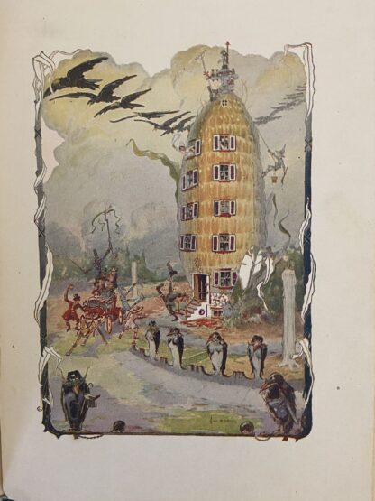 EMERALD CITY OF OZ Reilly and Britton 1st/4th Book L Frank Baum 12 Color Plates - Image 5