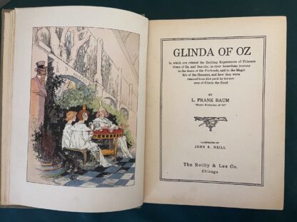Glinda of Oz 1st Edition Book, 12 Color Plates, L Frank Baum Wizard of Oz - Image 5