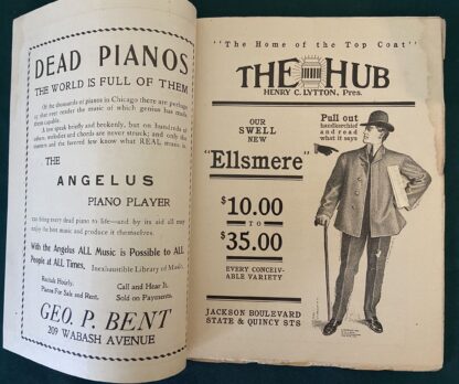 Original April 1902 Wizard of Oz StagePlay Ad in Grand Opera House Program - Image 7