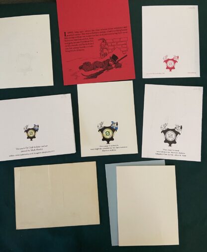 Wizard of Oz Club Holiday Card Lot of 8 2000s, Christmas - Image 2