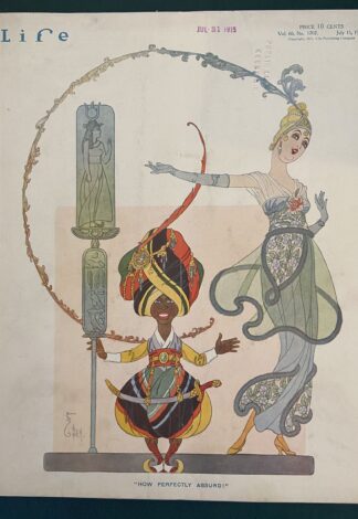 Life Magazine 1915 W W Denslow Wizard of Oz Illustrator