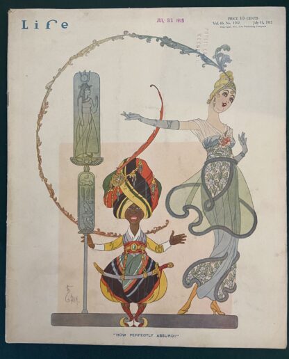 Life Magazine 1915 W W Denslow Wizard of Oz Illustrator