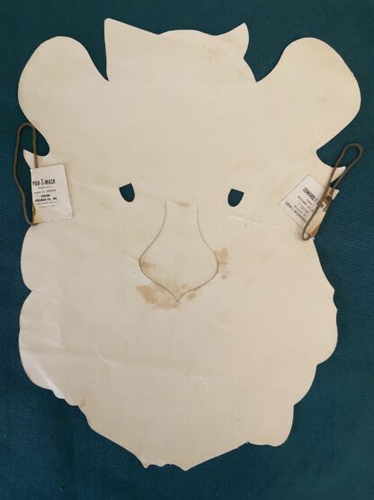 Original 1939 Wizard of OZ Cowardly Lion Party Mask Loews MGM Movie Costume - Image 2