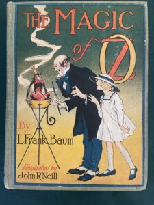 Magic of Oz Book L Frank Baum 1st Color Plates