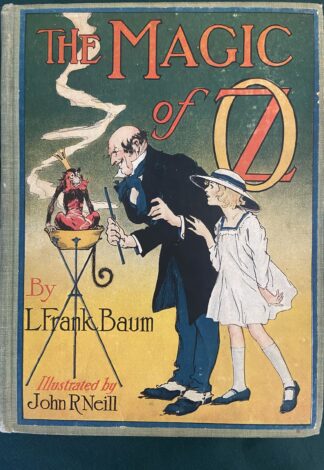 Magic of Oz Book L Frank Baum 1st Color Plates