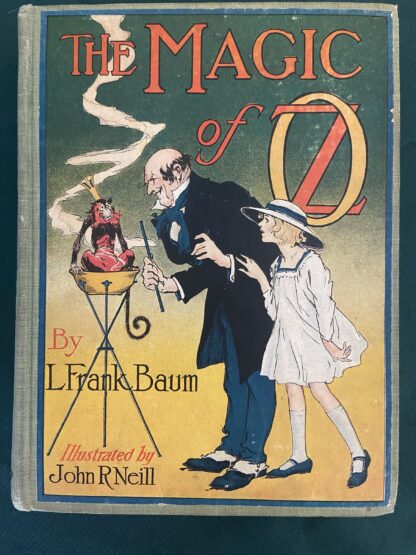 Magic of Oz Book L Frank Baum 1st Color Plates