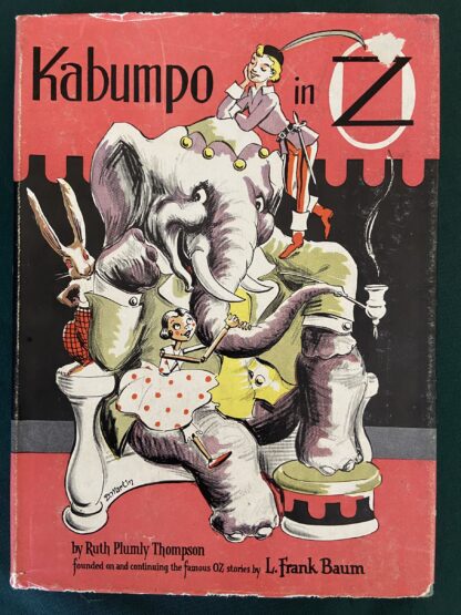 Dick Martin Kabumpo in Oz Dust Jacket Book