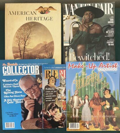 Wizard of Oz Collectors Magazines MGM Movie Book Wicked Erivo