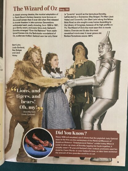 5 Wizard of Oz Magazines Wicked MGM Collectors: Vanity Fair Cynthia Erivo, Inside Collector - Image 7