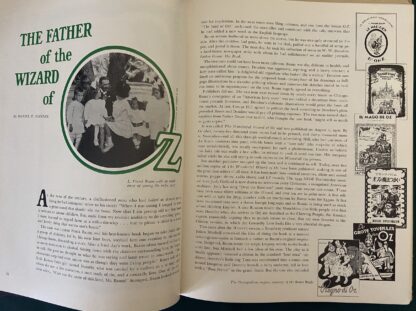 5 Wizard of Oz Magazines Wicked MGM Collectors: Vanity Fair Cynthia Erivo, Inside Collector - Image 5