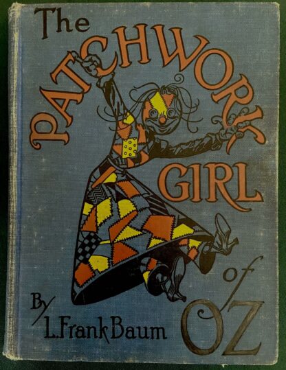 Patchwork Girl of Oz Book L Frank Baum Color