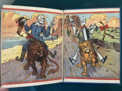 Vintage PATCHWORK GIRL OF OZ Book 1923 L Frank Baum Book Color Illustrations - Image 4