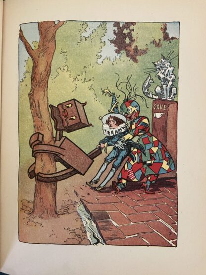 Vintage PATCHWORK GIRL OF OZ Book 1923 L Frank Baum Book Color Illustrations - Image 8