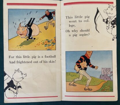 Piggy at the Fair+ Piggy Goes to College, Ruth Plumly Thompson 1st Edition OZ 1920 - Image 3