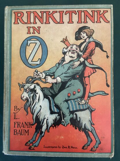 Rinkitink of Oz Book 1st Edition 1916 L Frank Baum