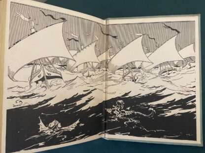 RINKITINK IN OZ 1st Edition/1st Print 1916 Reilly & Britton 12 Color Plates, L Frank Baum - Image 3