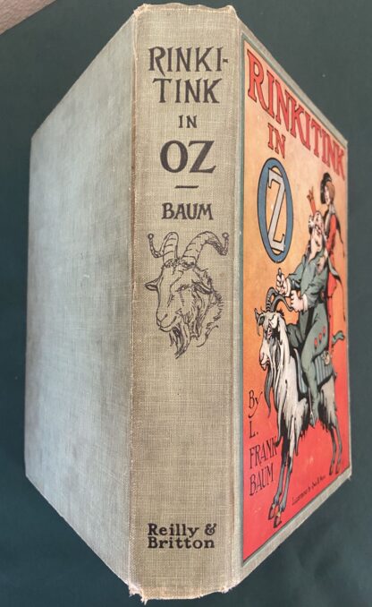 RINKITINK IN OZ 1st Edition/1st Print 1916 Reilly & Britton 12 Color Plates, L Frank Baum - Image 2