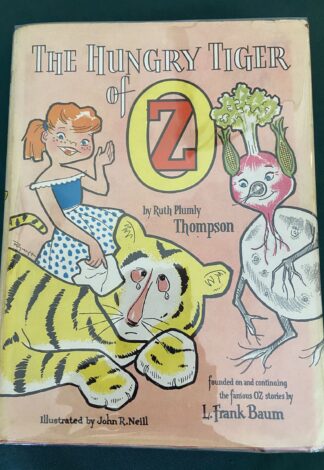 Roycraft Dust Jacket Hungry Tiger of Oz Book