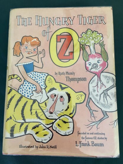 Roycraft Dust Jacket Hungry Tiger of Oz Book