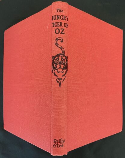 Vintage HUNGRY TIGER OF OZ ROYCRAFT Dust Jacket Book Ruth Plumly Thompson, Fair - Image 2