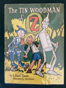 Roycraft Dust Jacket Tin Woodman of Oz Book L Frank Baum