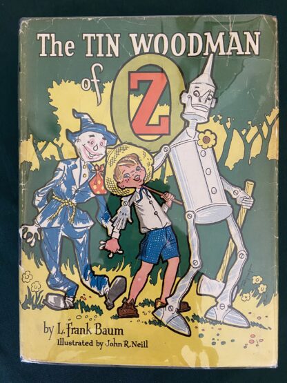 Roycraft Dust Jacket Tin Woodman of Oz Book L Frank Baum