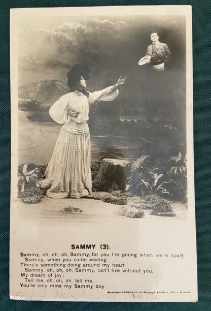Sammy Postcard Wizard of Oz Stageplay Baum
